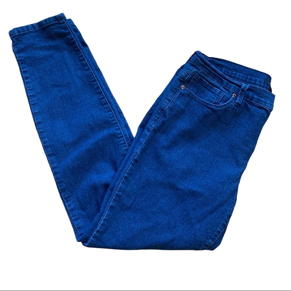 Forever 21 Denim - Forever 21 Skinny Dark Wash Stretchy Jeans